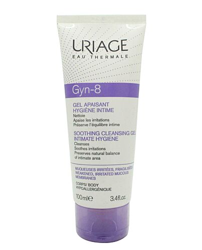 Uriage Gyn-8 Intimate Hygiene Soothing Cleansing Gel 100ml-W534832