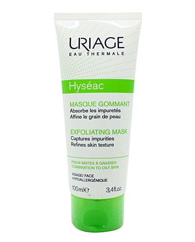 Uriage Hyséac 2-in-1 Exfoliating Mask 100ml-Y690420