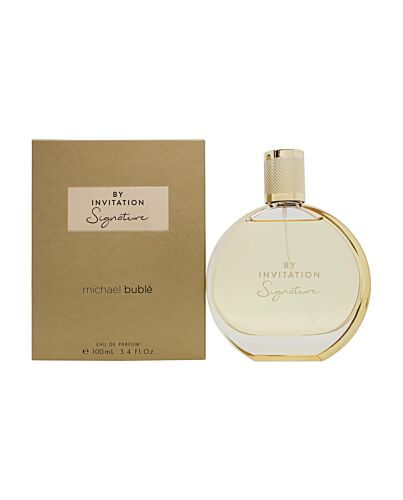 Michael Buble By Invitation Signature Eau de Parfum 100ml Spray-B902223