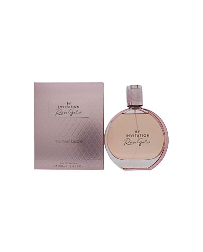 Michael Buble By Invitation Rose Gold Eau de Parfum 100ml Spray-H477874