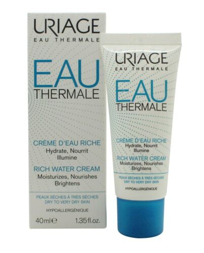 Uriage Eau Thermale Rich Water Cream 40ml - Dry Skin-W548832