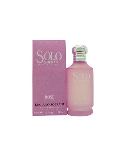 Luciano Soprani Solo Soprani Rose Eau de Toilette 50ml Spray-H534874