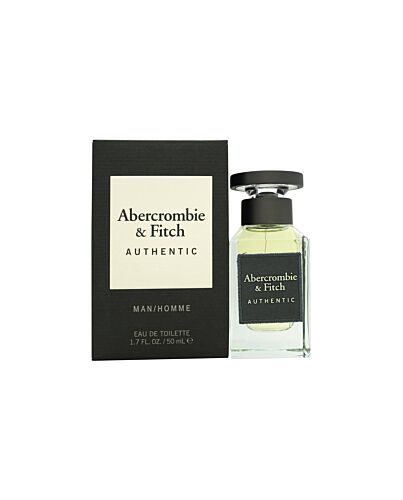 Abercrombie & Fitch Authentic Man Eau de Toilette 50ml Spray-F58577