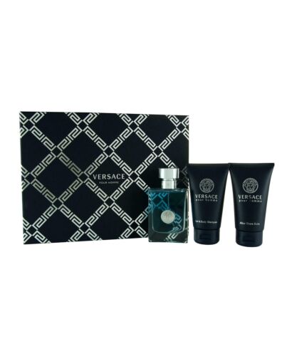 Versace pour Homme Gift Set 50ml EDT + 50ml Shower Gel + 50ml Aftershave Balm-J72181