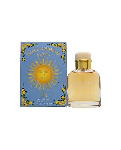 Dolce & Gabbana Light Blue Sun Pour Homme Eau de Toilette 75ml Spray-J27907