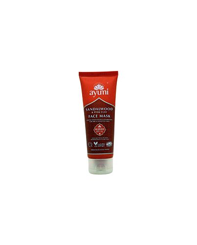 Ayumi Sandalwood & Pink Clay Face Mask 100ml-V733479