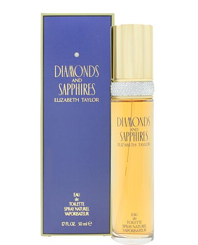 Elizabeth Taylor Diamonds & Sapphires Eau de Toilette 50ml Spray-B86466