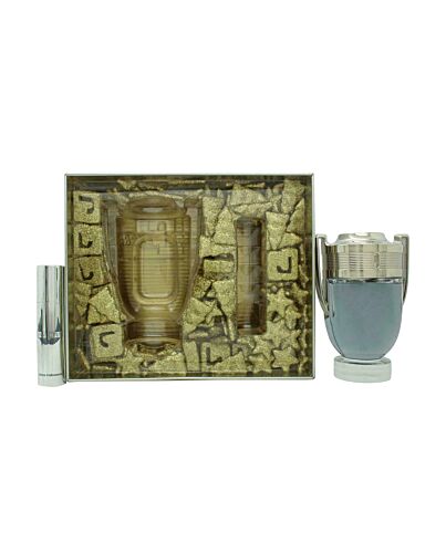 Paco Rabanne Invictus Gift Set 100ml EDT + 10ml EDT Christmas Edition-A256537