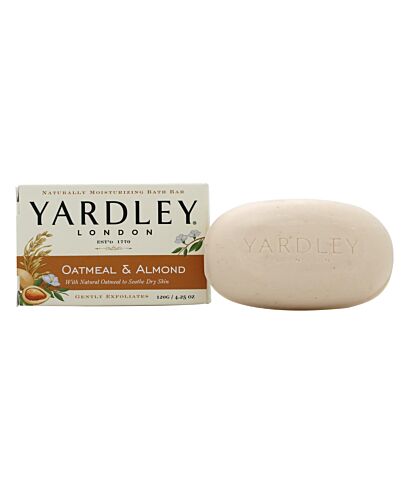 Yardley Oatmeal & Almond Soap 120g-A070552