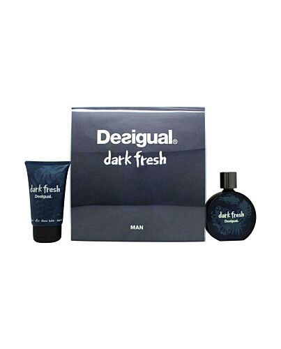 Desigual Dark Fresh Gift Set 100ml EDT + 100ml Aftershave Balm-H309553