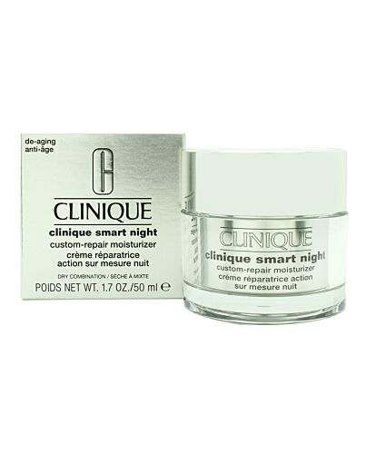 Clinique Smart Night Custom-Repair Moisturizer 50ml - Dry/Combination Skin-N032033