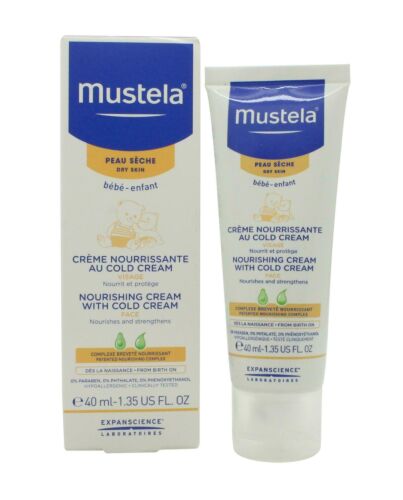 Mustela Bébé-Enfant Nourishing Face Cream with Cold Cream 40ml - Dry Skin-Q042452