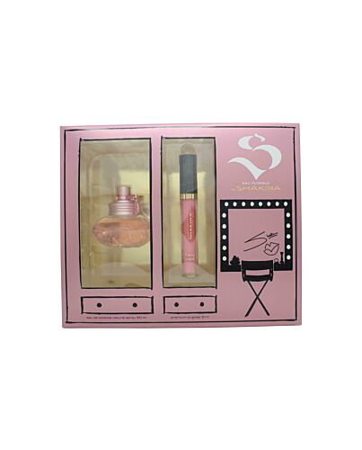 Shakira S by Shakira Eau Florale Gift Set 50ml EDT + 3ml Lip Gloss-K790245