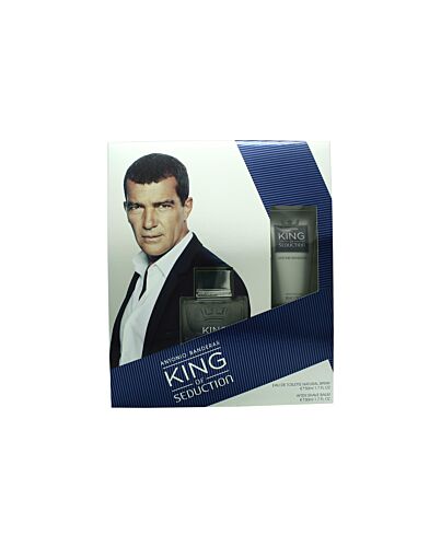 Antonio Banderas King Of Seduction Gift Set 50ml EDT + 50ml Aftershave Balm-K820245