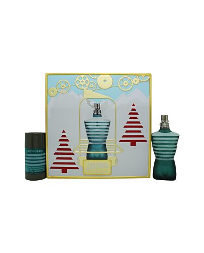 Jean Paul Gaultier Le Male Gift Set 75ml EDT + 75ml Deodorant Stick-Q394109