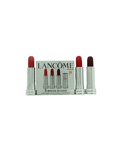 Lancome Rouge In Love Gift Set 3 x 3.40g Lipstick-W292758