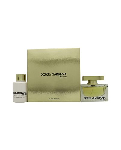 Dolce & Gabbana The One Gift Set Travel Edition 75ml EDP + 100ml Body Lotion-J56407