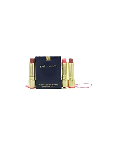 Estée Lauder Kissable Lip Shine Collection Set 3 x 4g Lipsticks-I975285