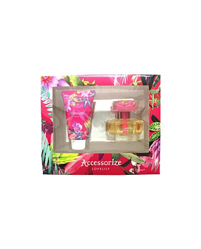 Accessorize Lovelily Gift Set 75ml EDT + 100ml Body Lotion-I849544