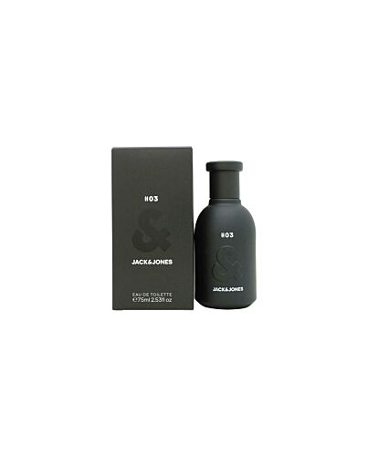 Jack & Jones No. 3 Eau de Toilette 75ml Spray-M484652