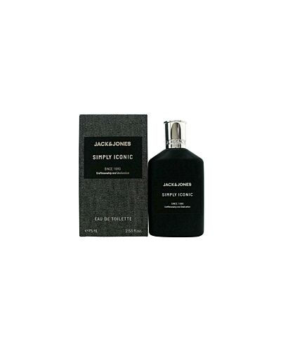 Jack & Jones Premium Black Simply Iconic Eau de Toilette 75ml Spray-M532652