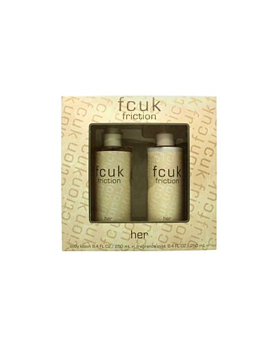 FCUK Friction Her Gift Set 250ml Body Lotion + 250ml Fragrance Mist-R424221