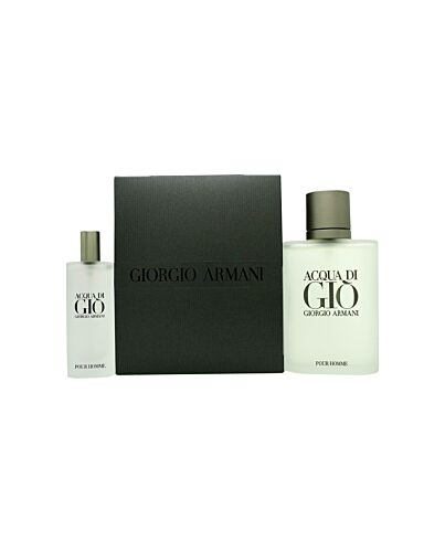 Giorgio Armani Acqua Di Gio Gift Set 100ml EDT + 15ml EDT-A194986