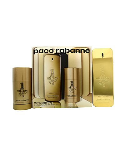 Paco Rabanne 1 Million Gift Set 100ml EDT + 75ml Deodorant Stick-B107274