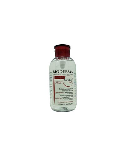 Bioderma Sensibio H2O Make Up Removing Micelle Solution with Pump 500ml-O24586