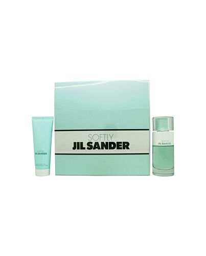 Jil Sander Softly Gift Set 80ml EDT + 75ml Body Lotion-B377280