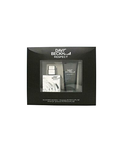 David Beckham Respect Gift Set 40ml EDT + 75ml Shower Gel-D454654