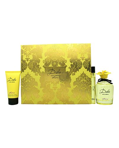 Dolce & Gabbana Dolce Shine Gift Set 75ml EDP + 50ml Body Lotion + 10ml EDP-J35029