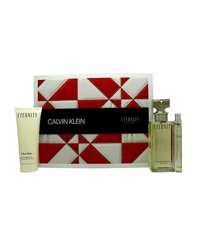 Calvin Klein Eternity Gift Set 100ml EDP + 100ml Body Lotion + 10ml EDP-C363559