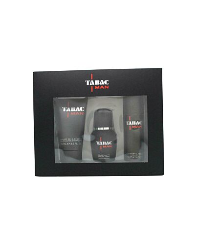 Mäurer & Wirtz Tabac Man Gift Set 30ml EDT + 75ml Shower Gel + 50ml Deodorant Spray-J43529