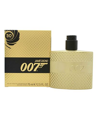 James Bond 007 Eau de Toilette 75ml Spray - 50 Years Limited Edition-C681135