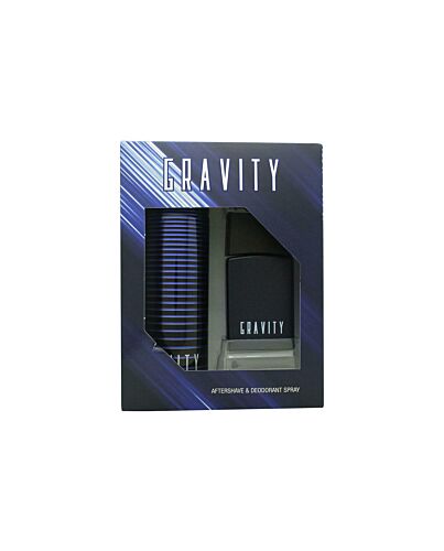 Coty Gravity Gift Set 30ml Aftershave + 120ml Deodorant Spray-N961886