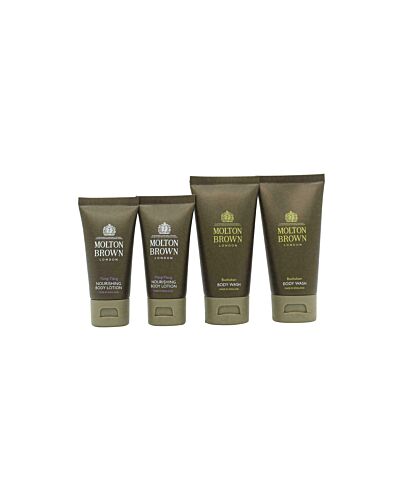 Molton Brown Gift Set 2 x 50ml Bushukan Body Wash + 2 x 30ml Ylang-Ylang Body Lotion-B487290