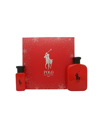 Ralph Lauren Polo Red Gift Set 125ml EDT + 30ml EDT-H551353