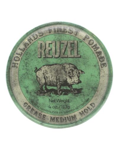 Reuzel Green Medium Hold Grease Pomade 113g-X187310