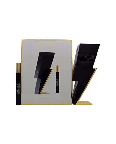 Carolina Herrera Bad Boy Gift Set 100ml EDT + 10ml EDT-B886311