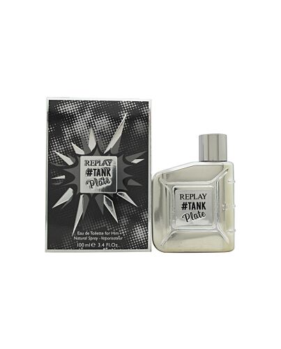 Replay #Tank Plate for Him Eau de Toilette 100ml Spray-B956328