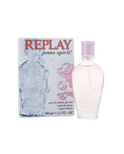 Replay Jeans Spirit! for Her Eau de Toilette 40ml Spray-J99181