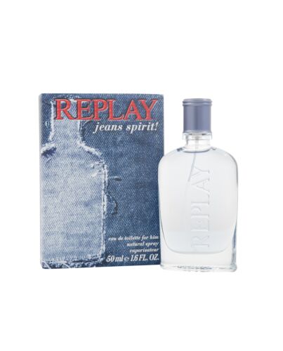 Replay Jeans Spirit! for Him Eau de Toilette 50ml Spray-T59299