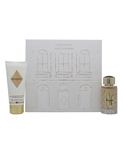 Boucheron Place Vendome Gift Set 50ml EDP + 100ml Body Lotion-C681089