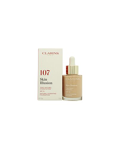 Clarins Skin Illusion Natural Radiance Foundation SPF15 30ml - 107 Beige-P257614