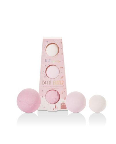 The Kind Edit Co. Utopia Fizzer Pyramid Gift Set 80g Bath Fizzer + 50g Bath Fizzer + 30g Bath Fizzer-Z015425