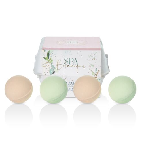 The Kind Edit Co. Spa Botanique Bath Fizzer Gift Set 4 x 50g Bath Fizzers-D196879