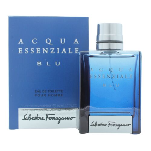 Salvatore Ferragamo Acqua Essenziale Blu Eau de Toilette 50ml Spray-G818612