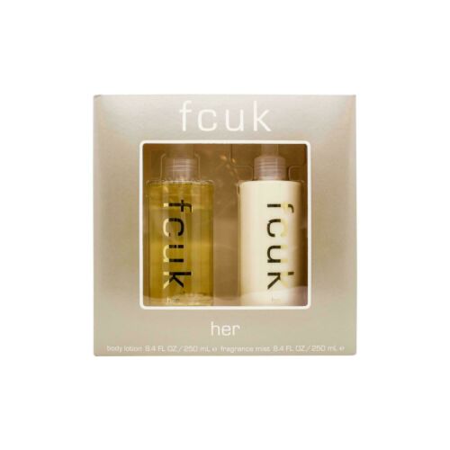 FCUK FCUK Her Gift Set 250ml Body Lotion + 250ml Fragrance Mist-N201548